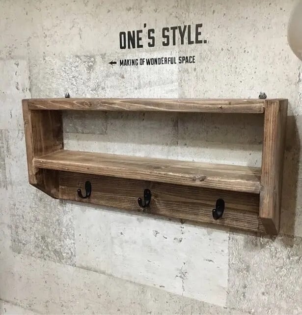 ピーコンフック コンクリート DIY Pコン 施主支給 ウォール フック 低