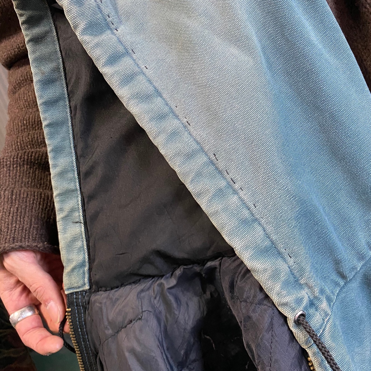 雰囲気系 Carhartt カーハート アクティブジャケット メンズL 古着 