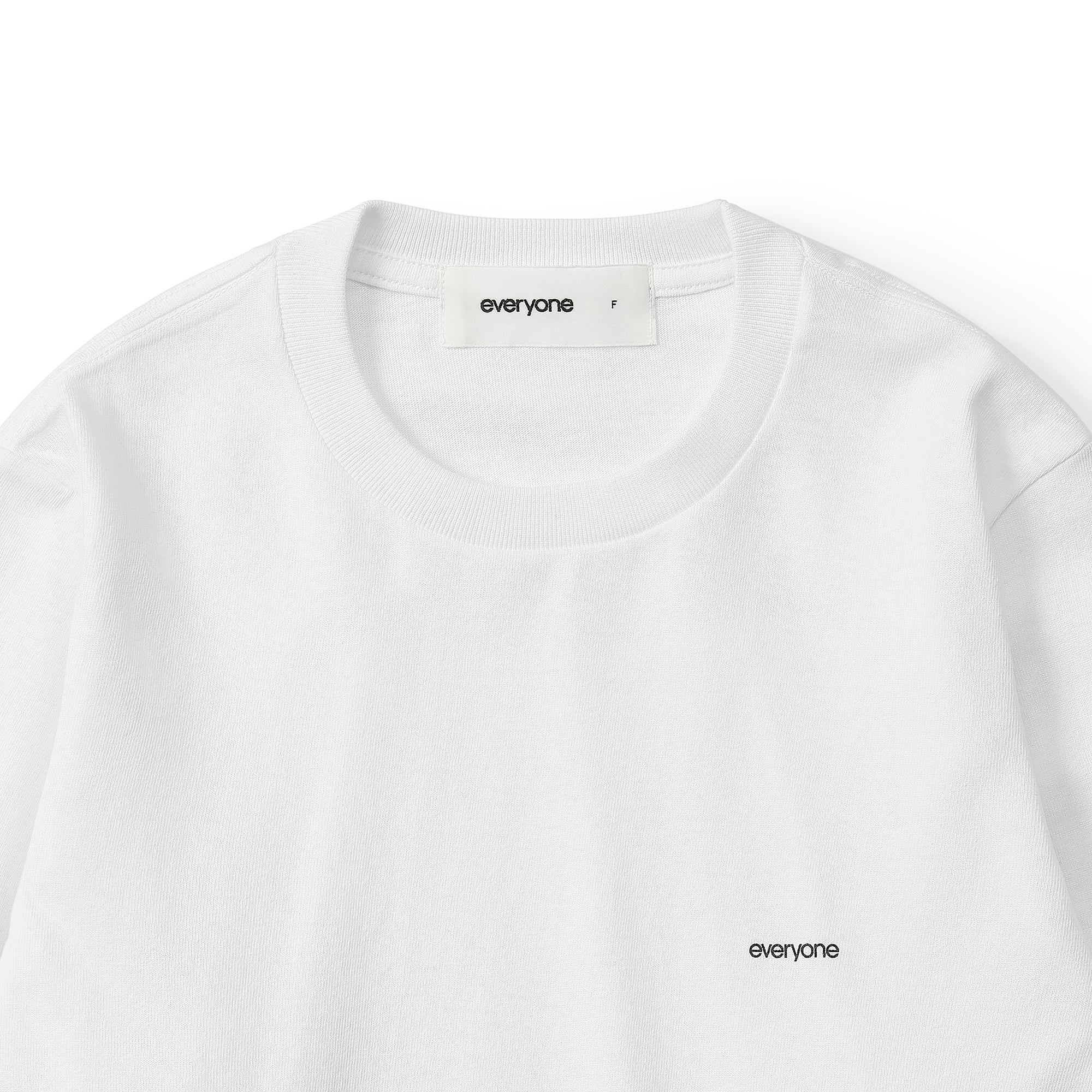 everyone original logo american cotton long sleeve tee petit