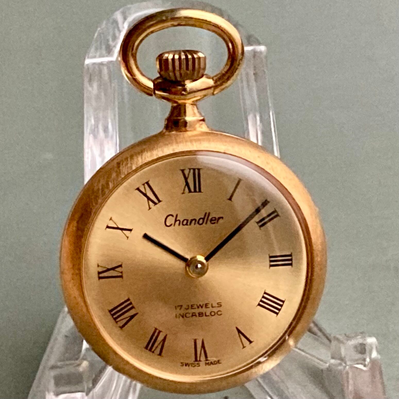 1852年 バセロンコンスタンチン懐中時計ムーブメント使用カスタム