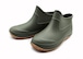 レディス雨靴　バイカラーソールレインシューズ　カーキ　L24.5~25cm