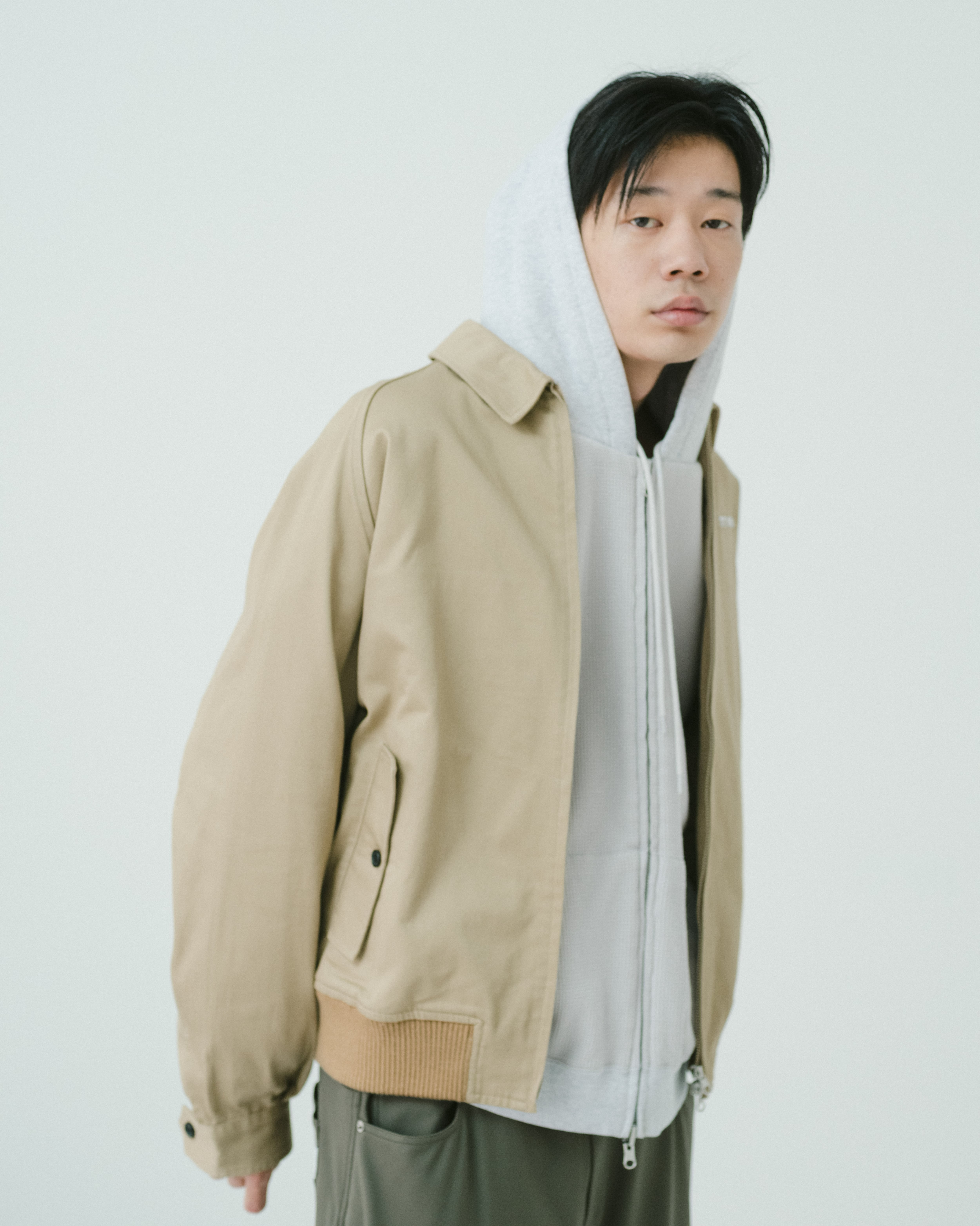 Cotton swing top jacket（BEIGE） | TTTMSW
