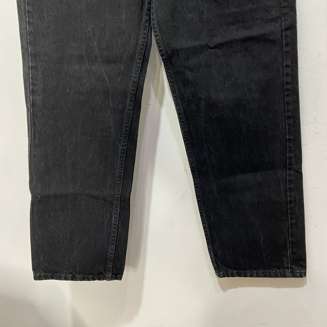 90s USA製　Levi's 554 ブラックデニムパンツ　W31L32