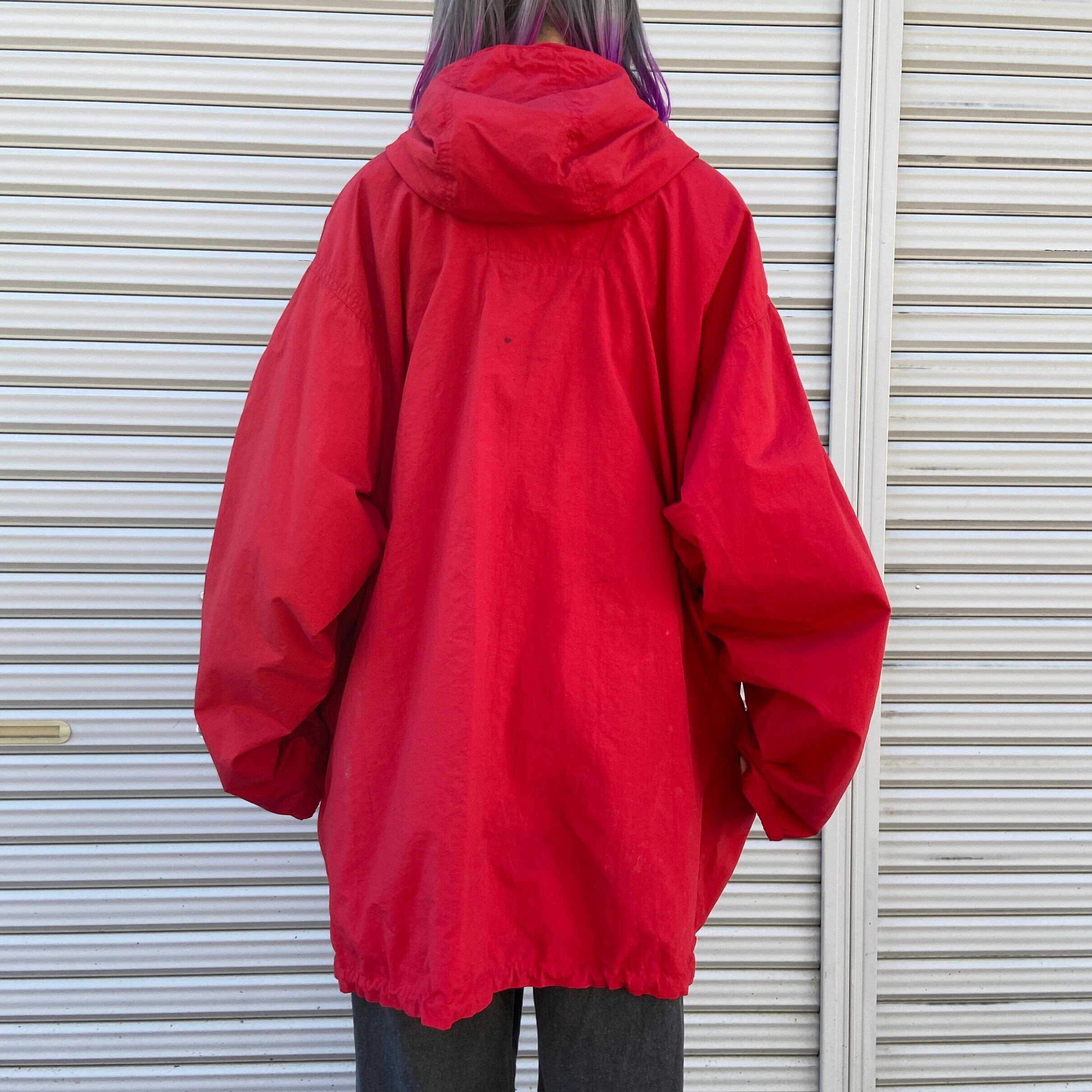 90年代 ポロバイラルフローレン ナイロン アノラックパーカー メンズ