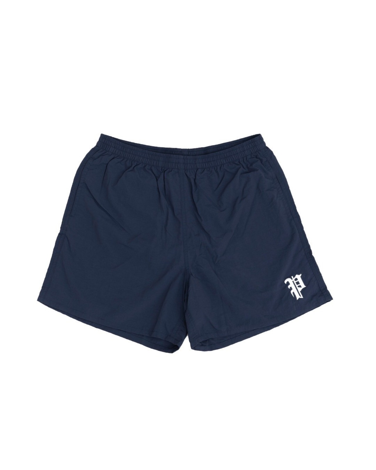 OLD "P" LOGO EMBROIDERED NYLON SHORTS