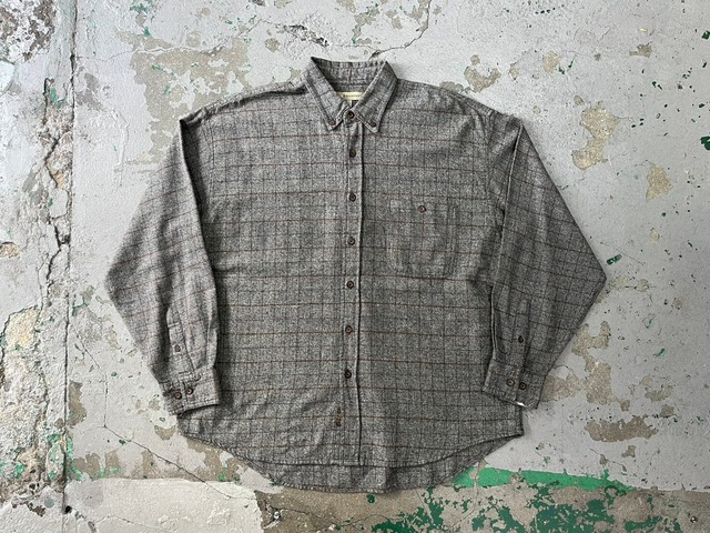 BASIC EQUIPMENT COTTON CHECK SHIRT XL 10604