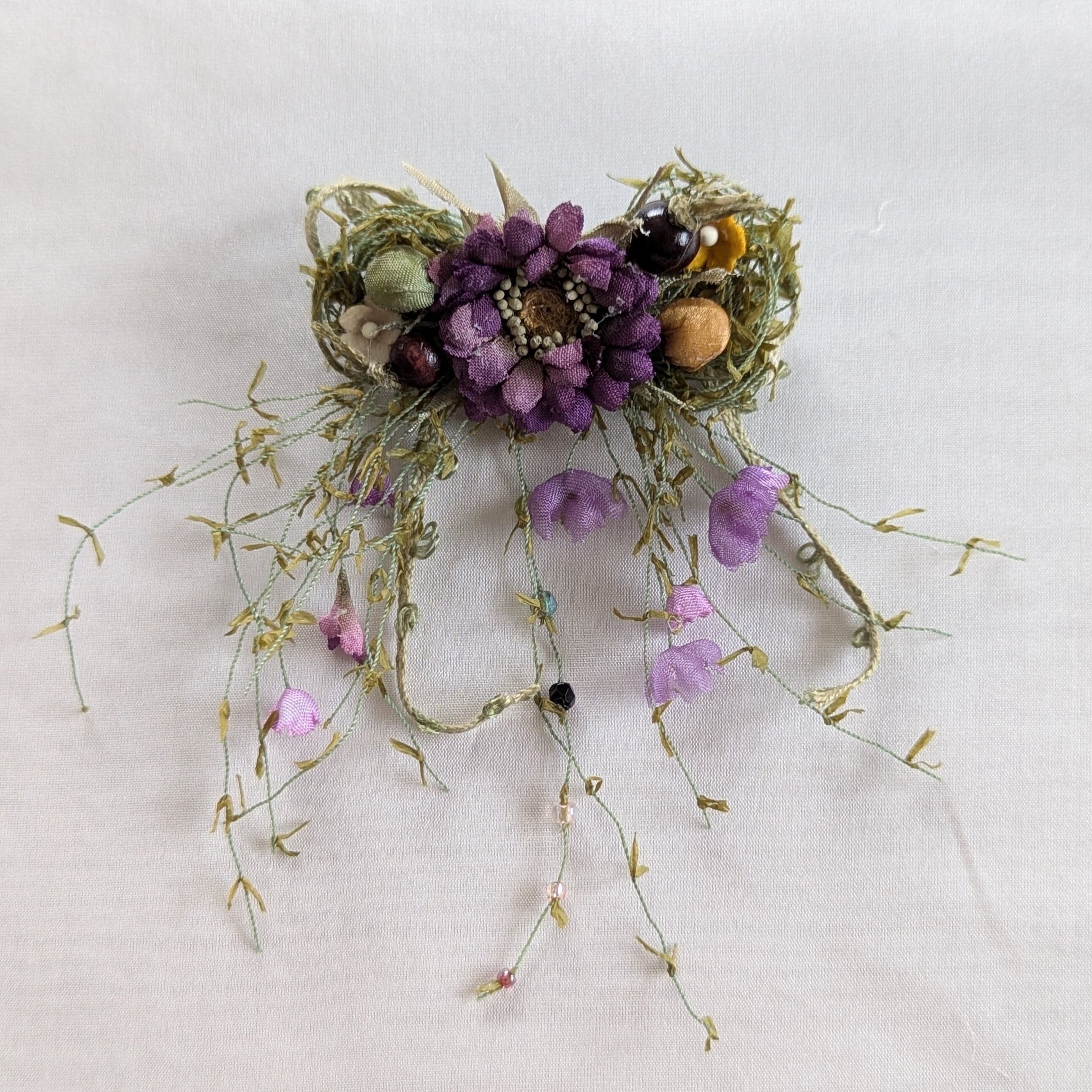 布花 小ぶりなマーガレット（紫） | 癒花-Yurarika-