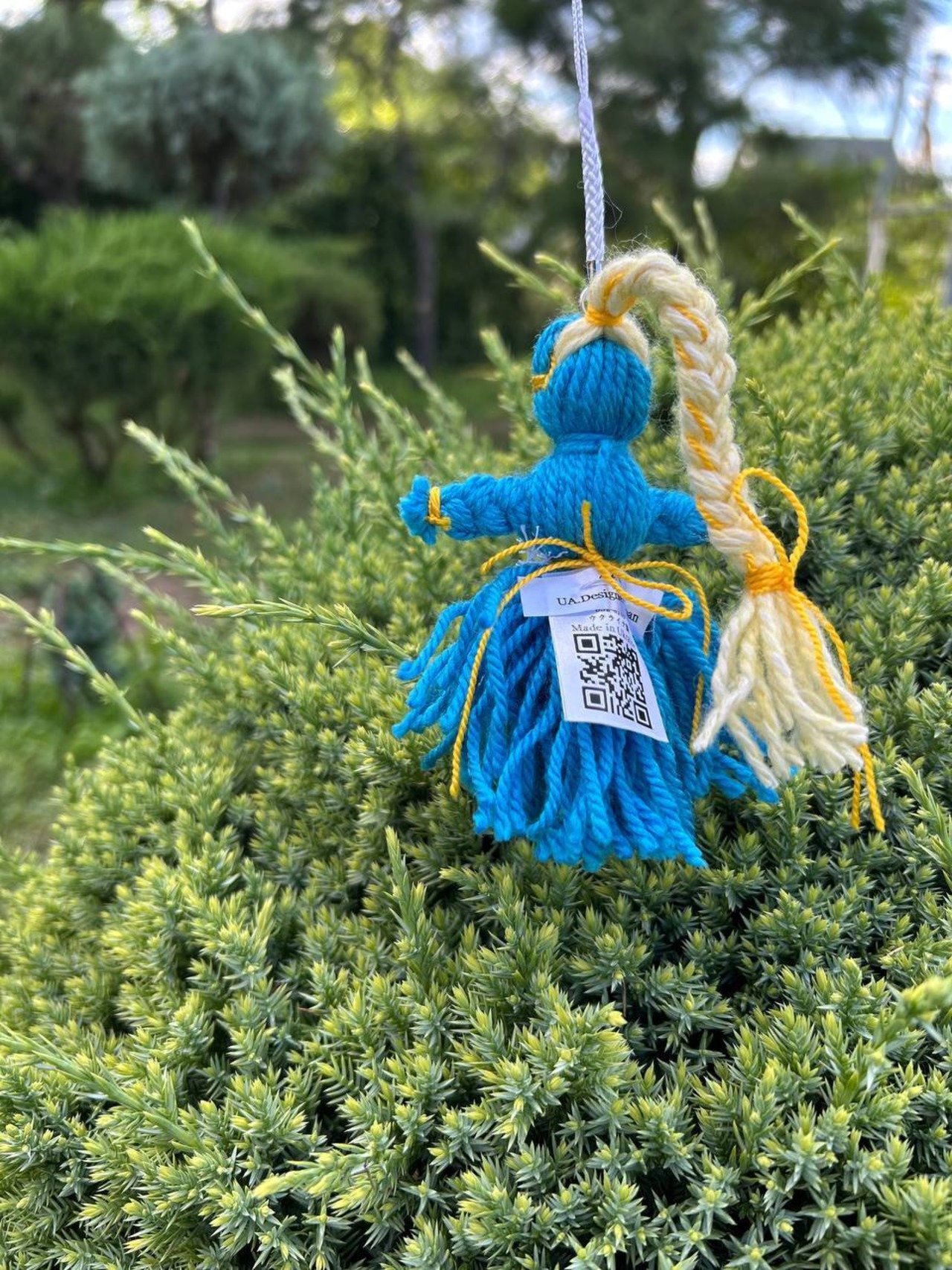 UA.Designerオリジナル手作りモタンカ　小　（ウクライナの御守り） - 5