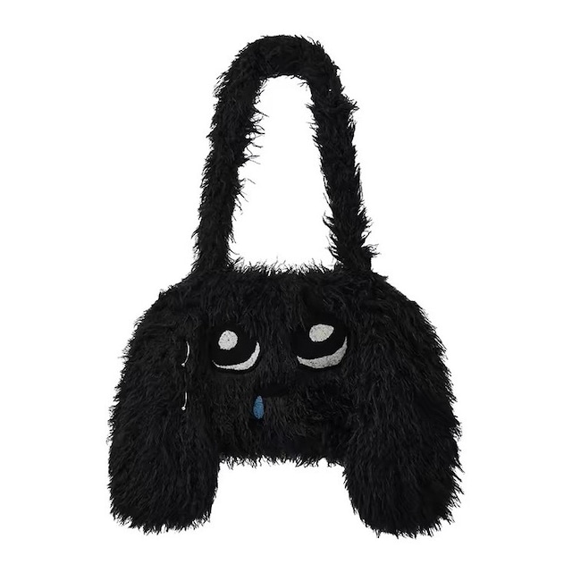 [PHYS] cute puppy soft towel crossbody bag