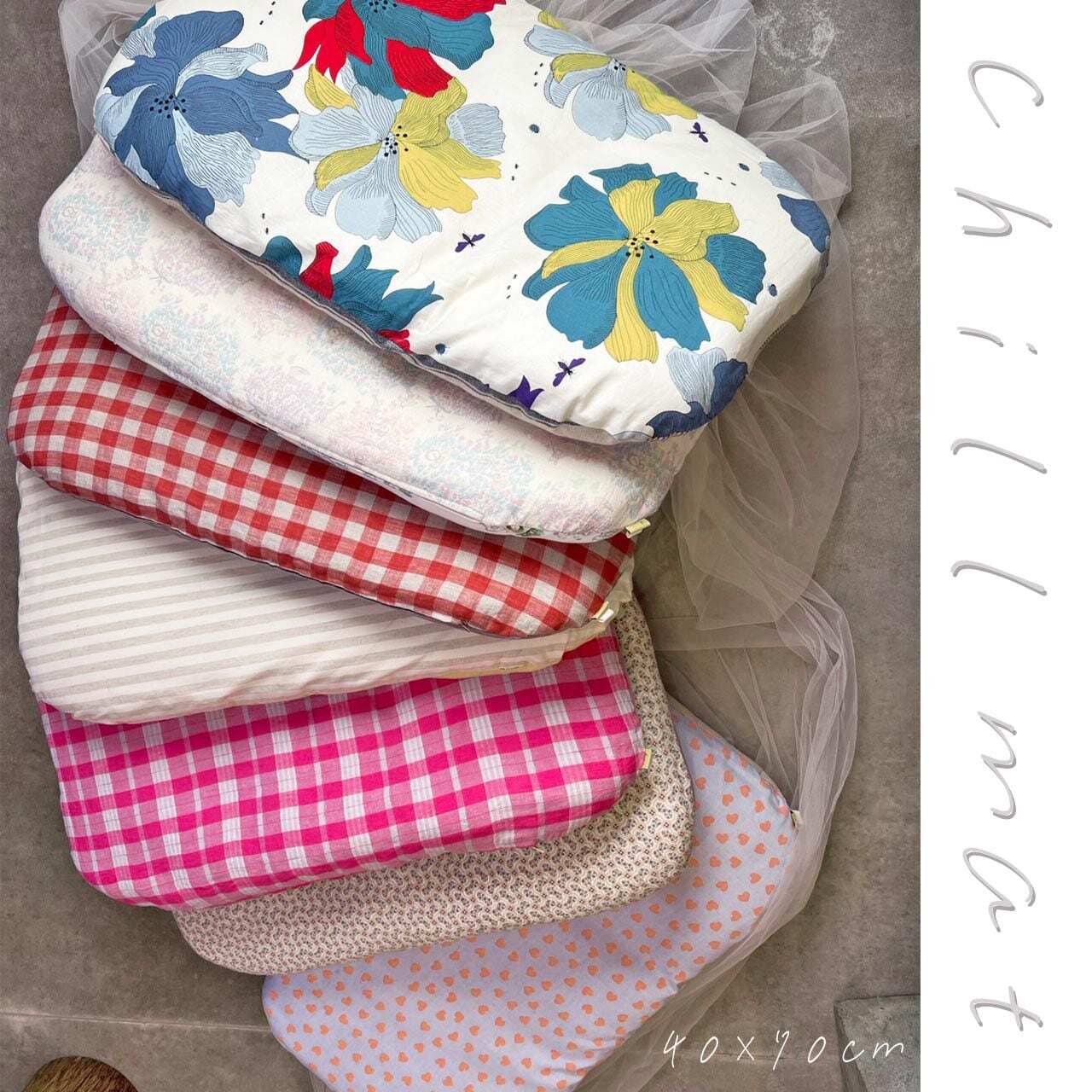 \\new//Chill Mat~チルマット 40cm×70cm【Way_Collection】( ペットマット カフェマット 厚み8cm マット あごのせ ペットカート インテリア 手作り ハンドメイド 愛犬とおでかけ おでかけコーデ 誕生日 記念日 ギフト インテリア) 【Wanfood BULAN】