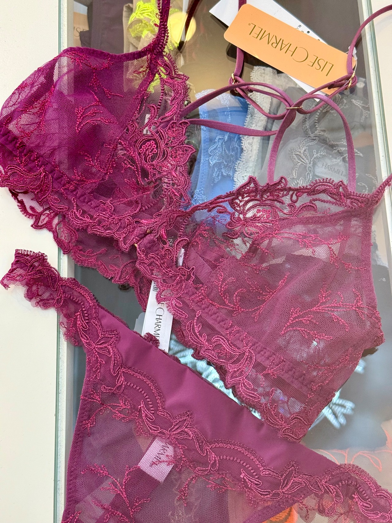 美の源流 アマラント 三角ブラジャー リズシャルメル