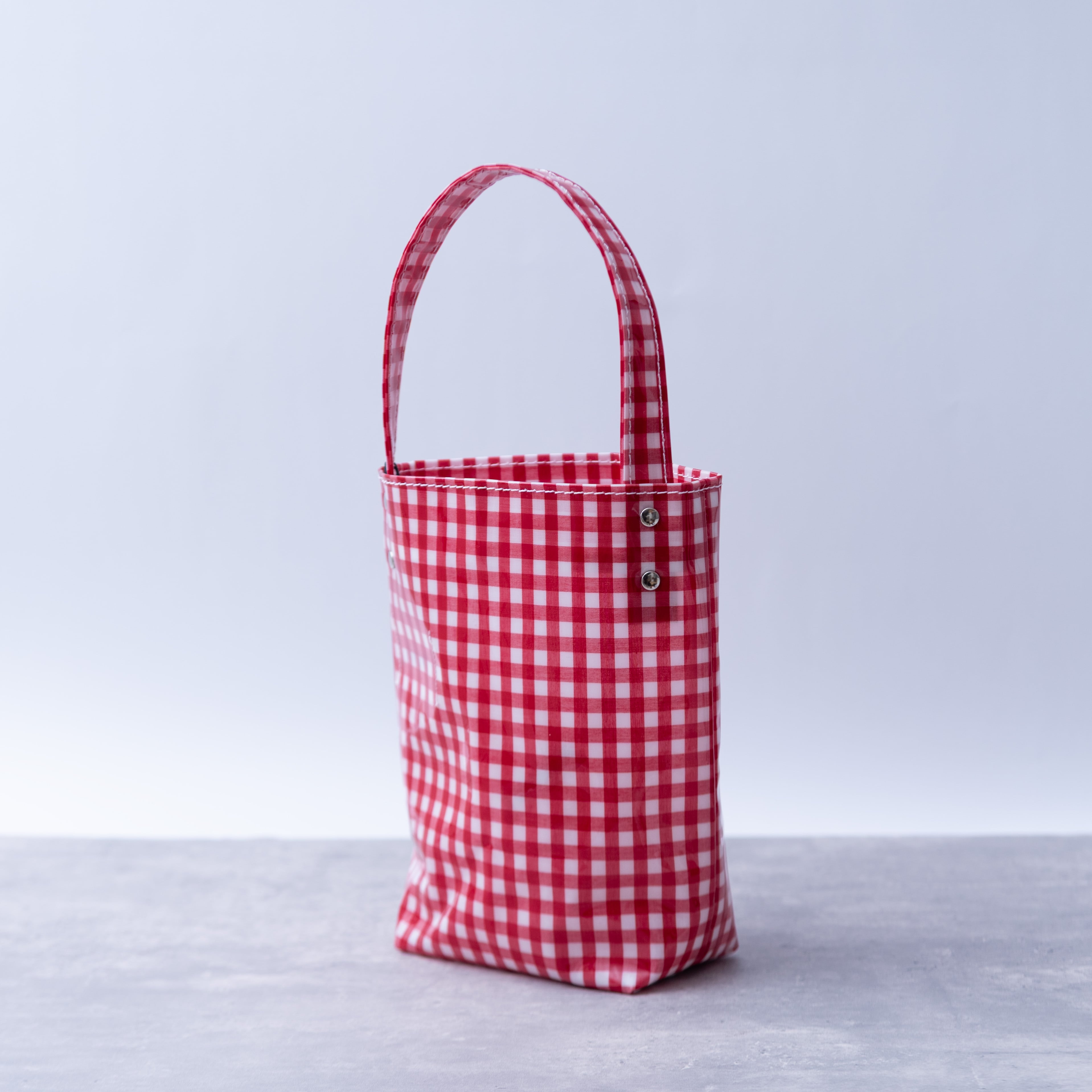 TEMBEA│BAGUETTE TOTE MINI GINGHAM｜テンベア｜バケットトートミニ