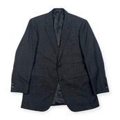 UNITED ARROWS GREEN LABEL RELAXING ユナイテッドアローズ グリーンレーベルリラクシング REDA VALLEMOSSO イタリア製生地  2B テーラードジャケット 48/ダークグレー メンズ