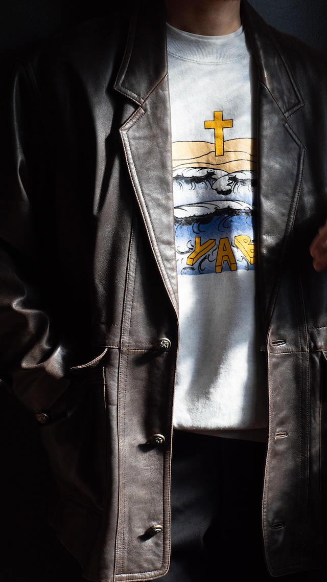 unknown used Sheep leather jacket