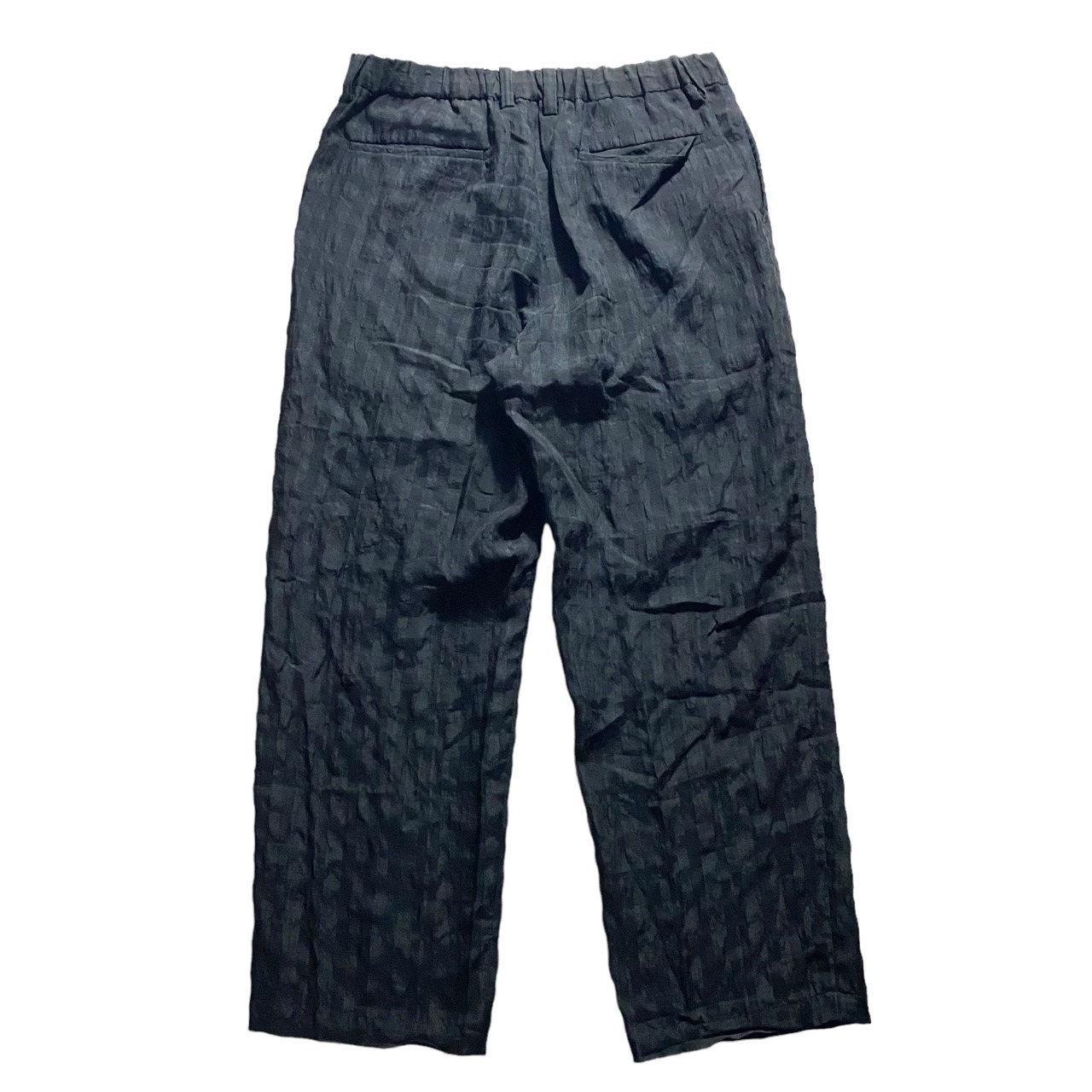 ISSEY MIYAKE MEN puckering pants
