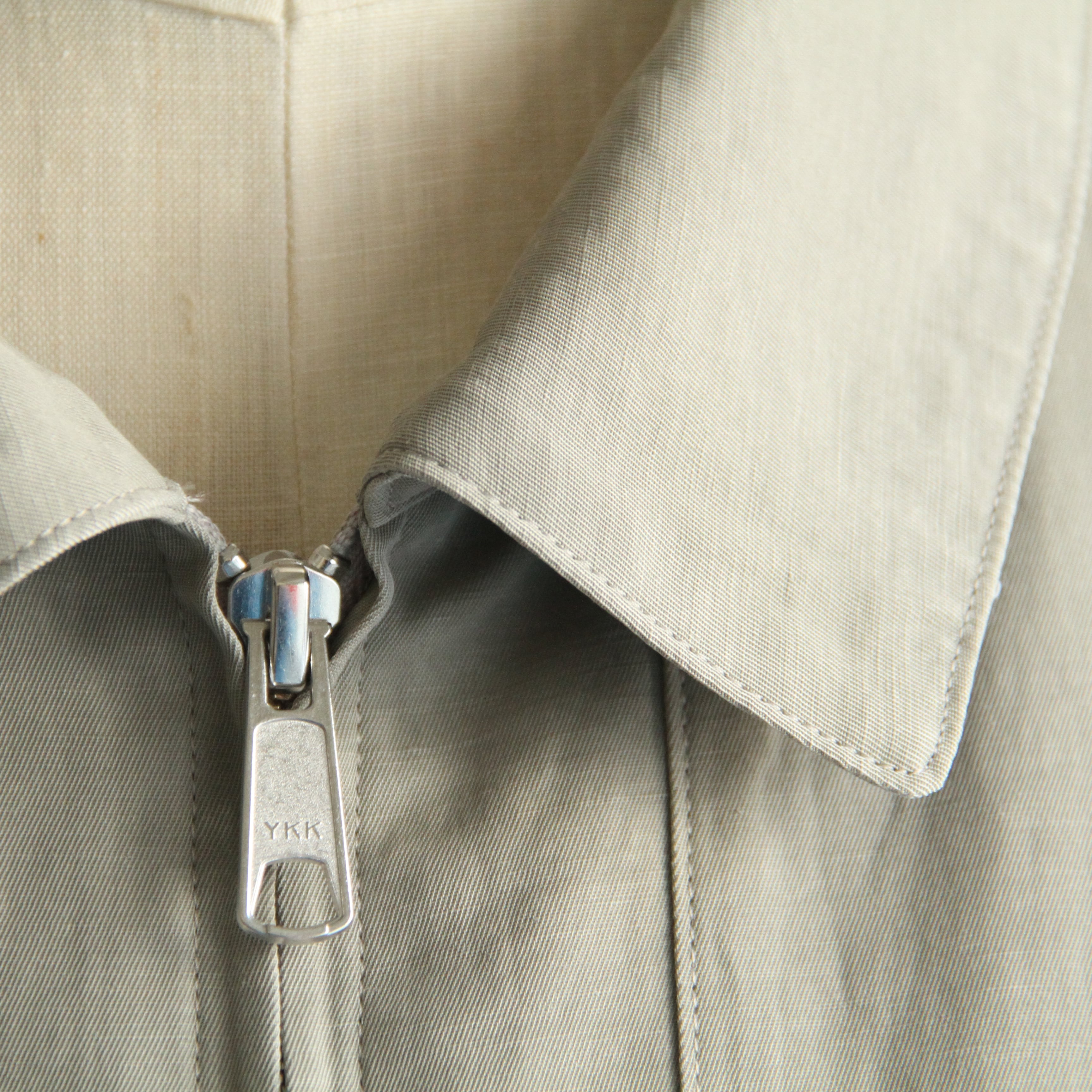 STILL BY HAND Pigment print zip up blouson | Terminal
