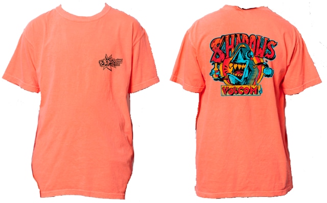 VOLCOM x SHADOWS SHARK Tee | SHADOWS OFFICIAL MERCH STORE