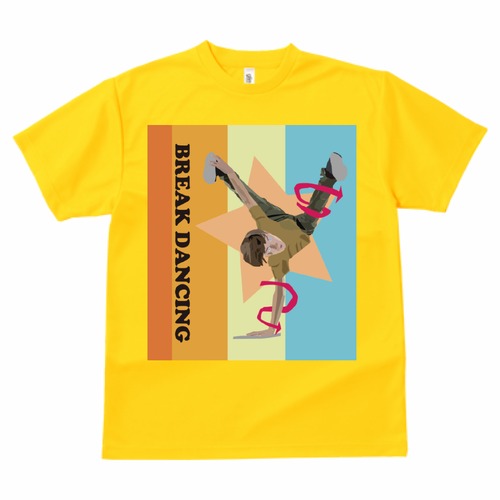 ブレイクダンスのTシャツ