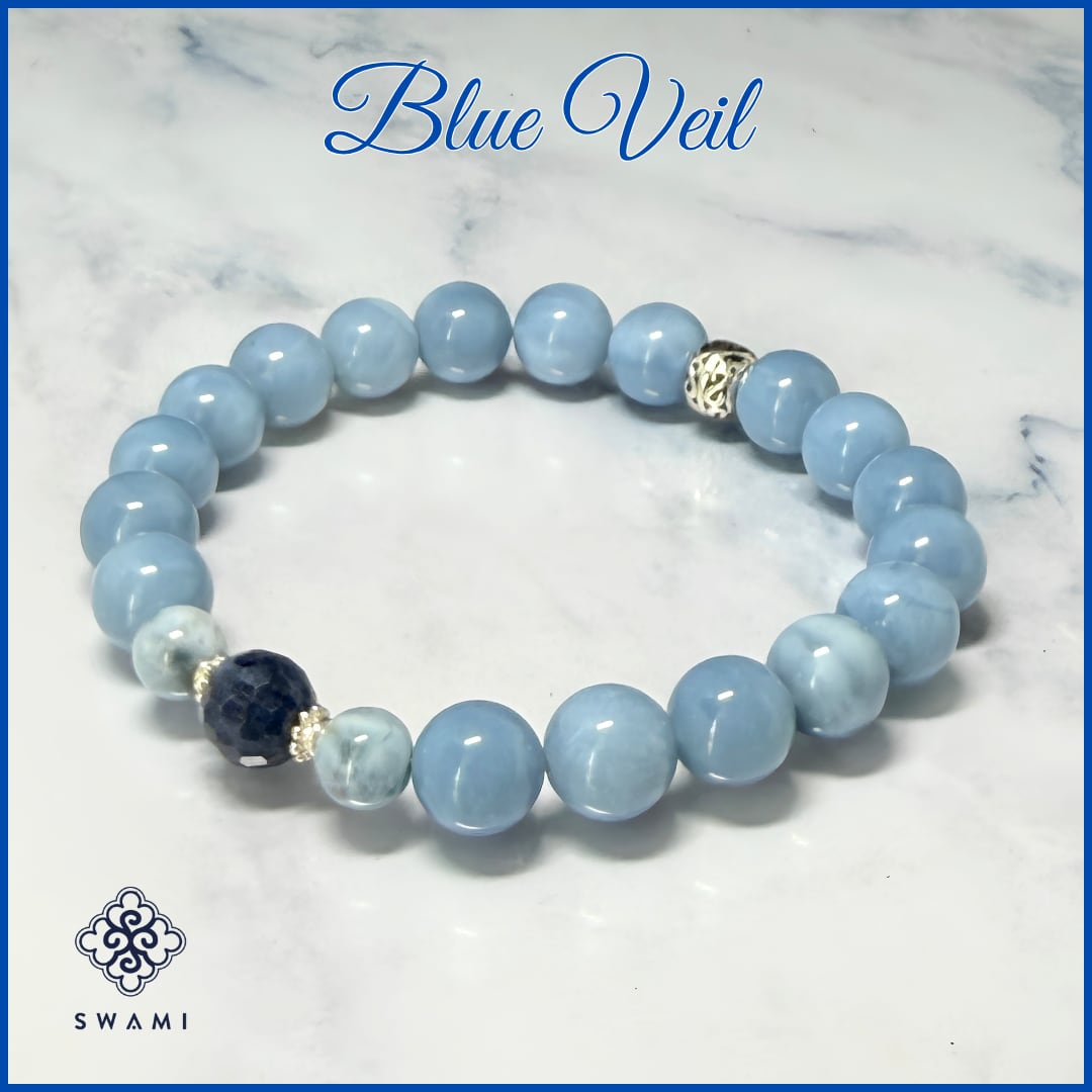 SWAMI スワミブレスレット ブルーヴェール(Blue Veil)(1点物)