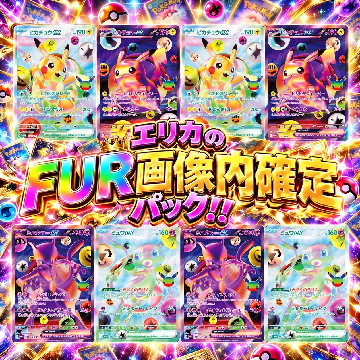 ポケカ】超マイルド!! エリカの画像内確定 FUR オリパ !10/13-.1