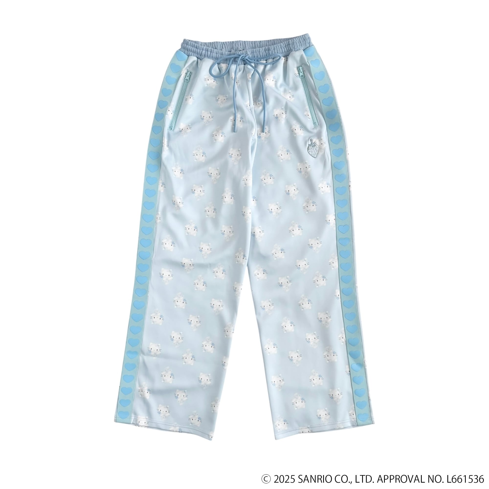 ハローキティ(エンジェル) ブルー トラックパンツ