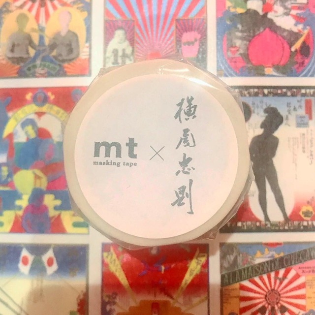 【廃番】mt×横尾忠則　posters　37mmマステ　MT16