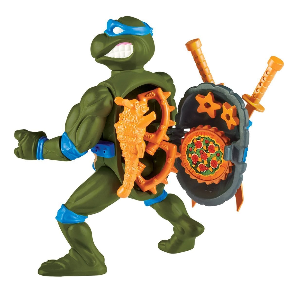 プレイメイツ タートルズ TMNT ストレージシェル レオナルド