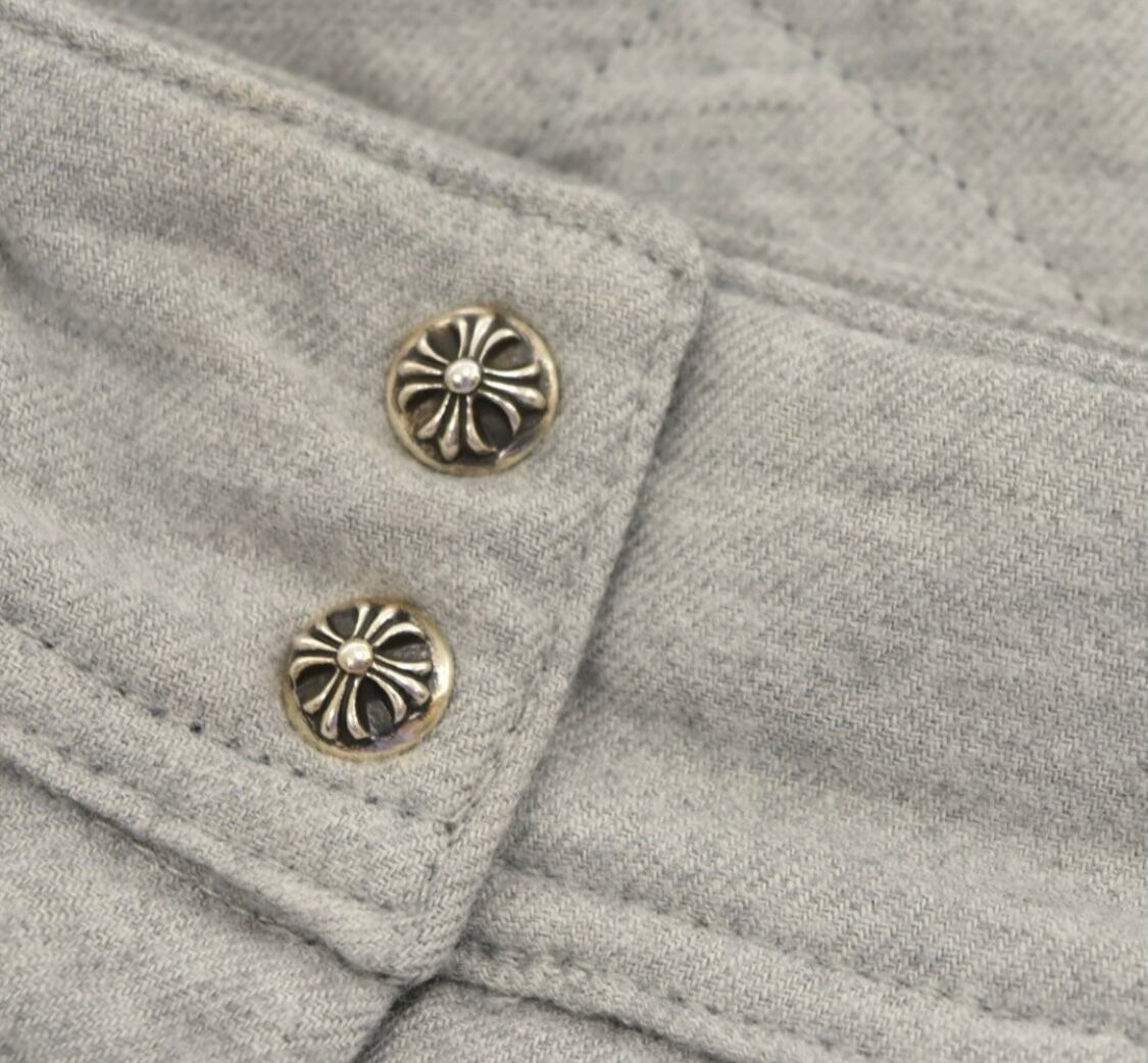 CHROME HEARTS クロムハーツ WORK DOG FBRC SHIRT ワークドッグ