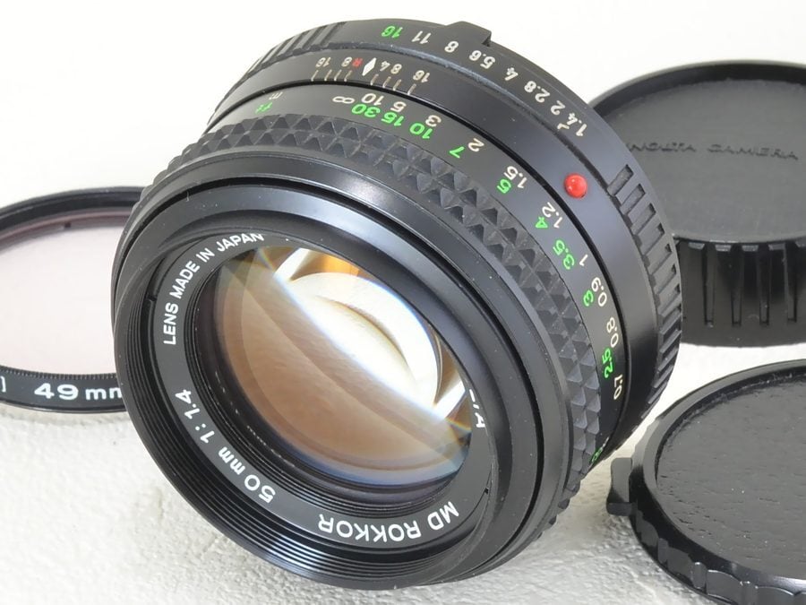 MINOLTA MD LENS 3個セット