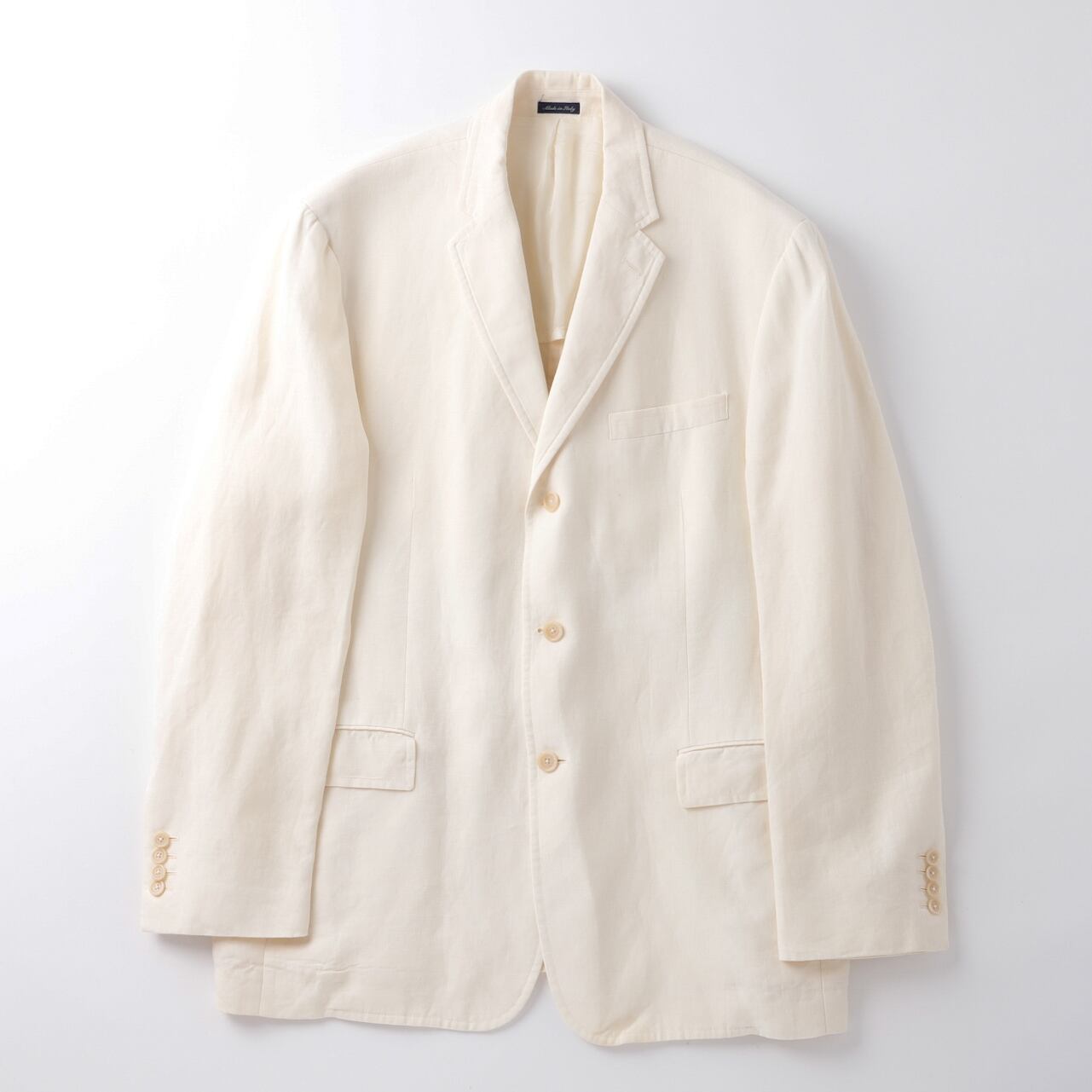 極美品】80s Ralph Lauren special linen Jacket off White blazer 