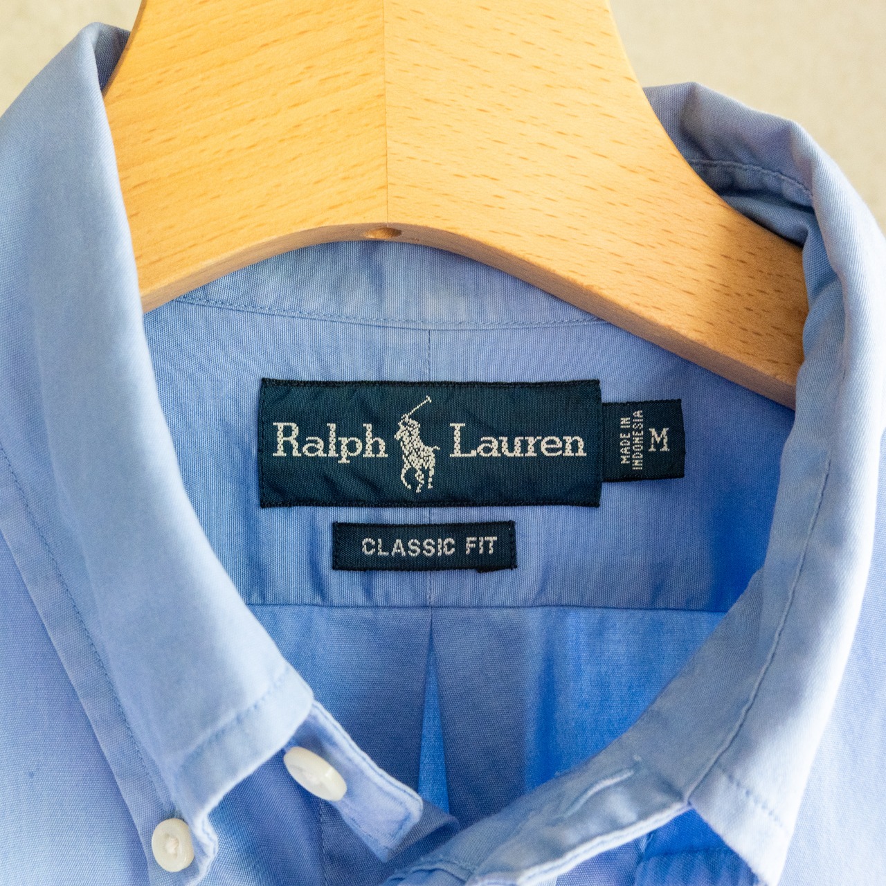 1990’s Ralph Lauren saxcolor shirt classic fit