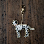 ザリ刺繍バッグチャーム ダルメシアン