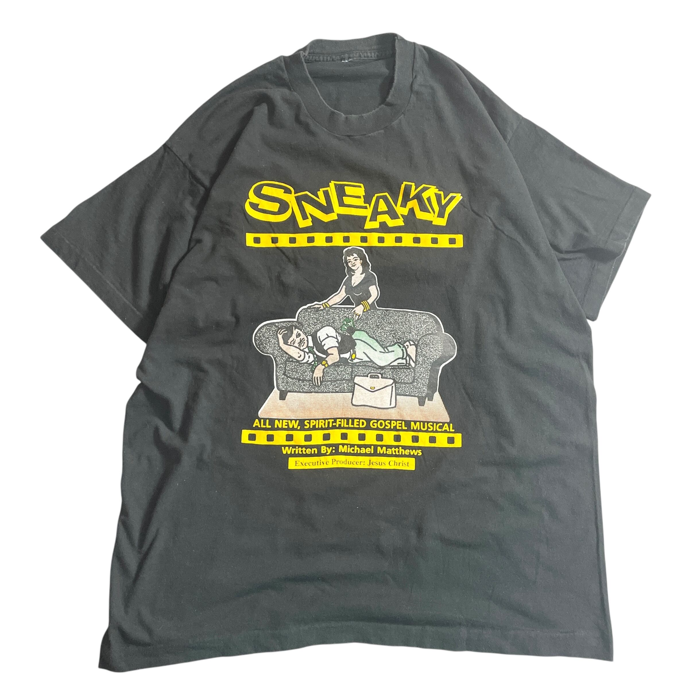 90s USA製 SNEAKY ゴスペルミュージカル vintage Tシャツ