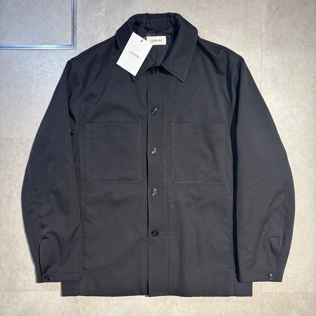 LEMAIRE ルメール 24AW WADDED FACING BLOUSON シャツ ブルゾン OW1097