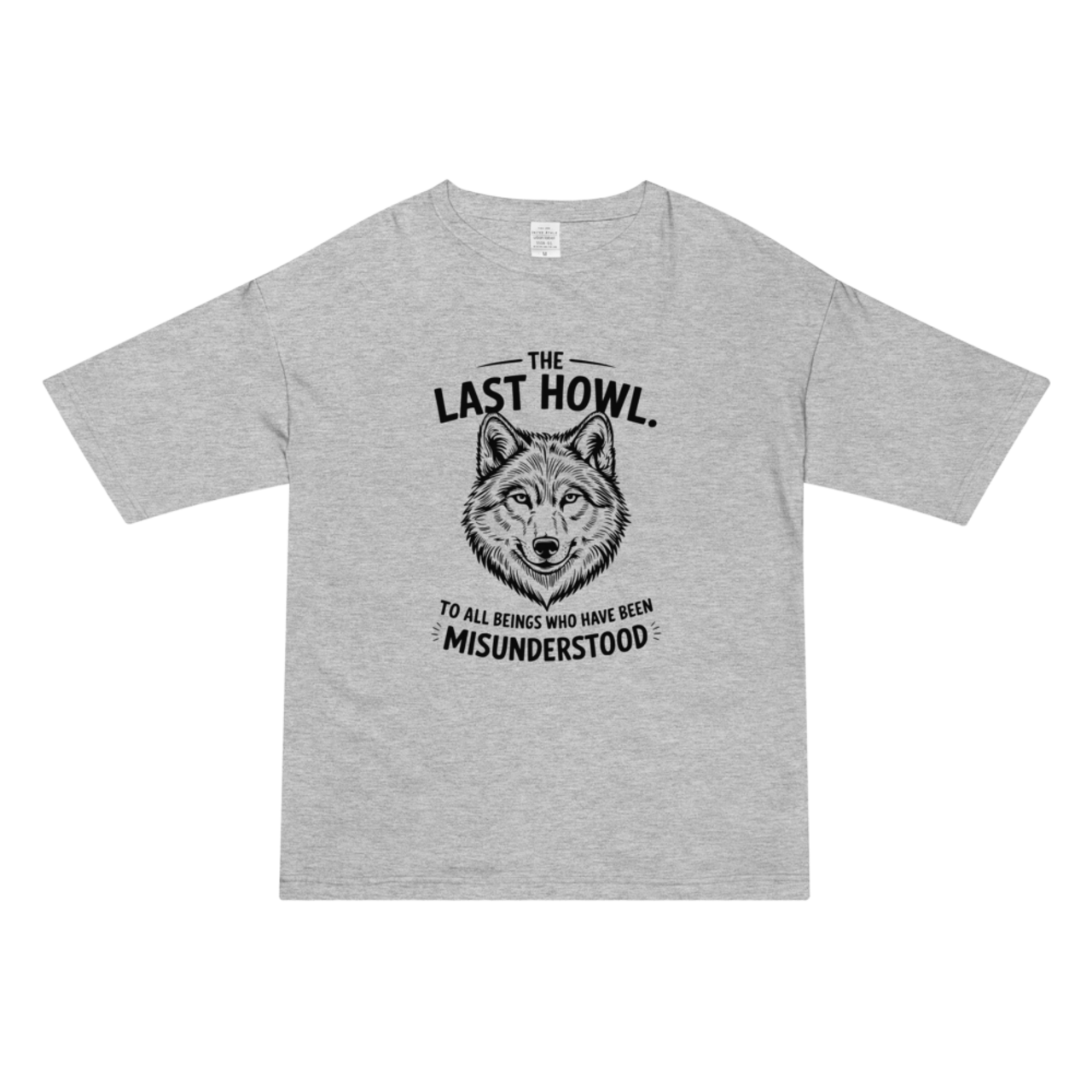 ユニセックス ビッグシルエット Tシャツ