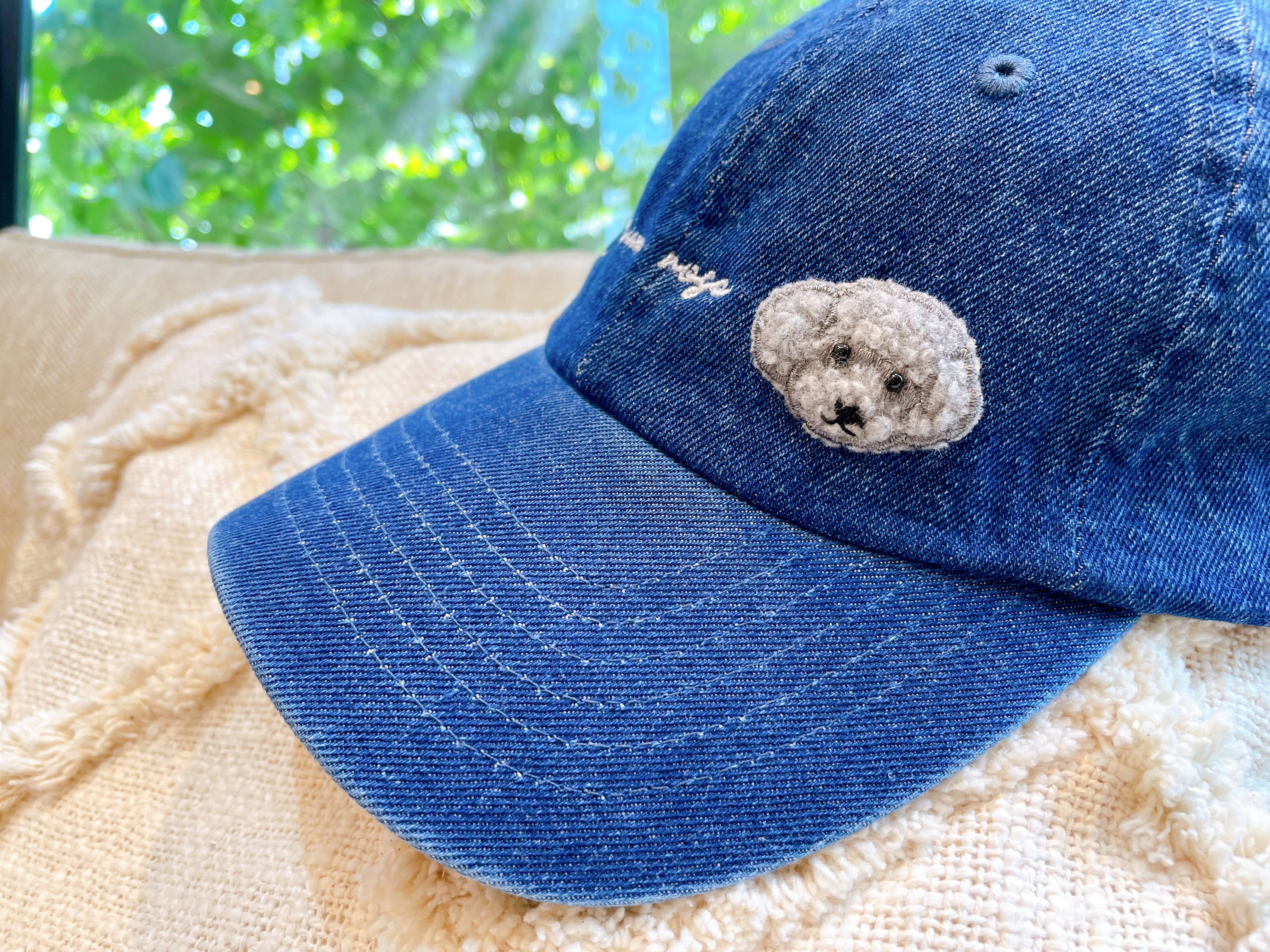 ワッペンデニムキャップ | DENIM ROSE