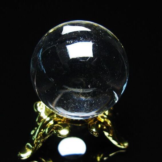 水晶 丸玉 20mm 一点物 141-7618