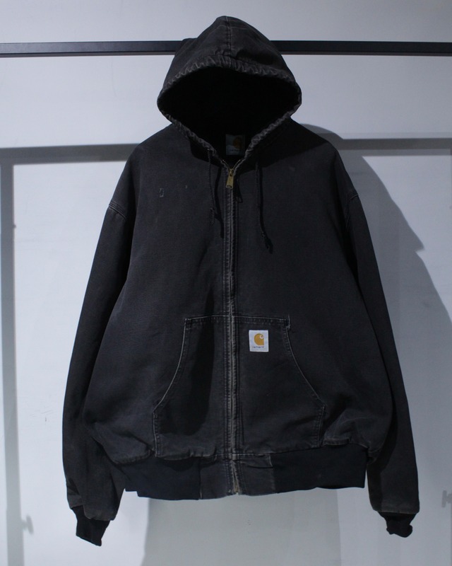 【Caka BLACK】80's “Carhartt” Beautiful Aging Vintage Loose Active Jacket