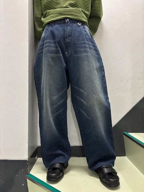 dead stock 00's "phat farm" denim buggy pants