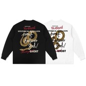 VINTAGE ストリート 蛇 ロングTシャツ T250