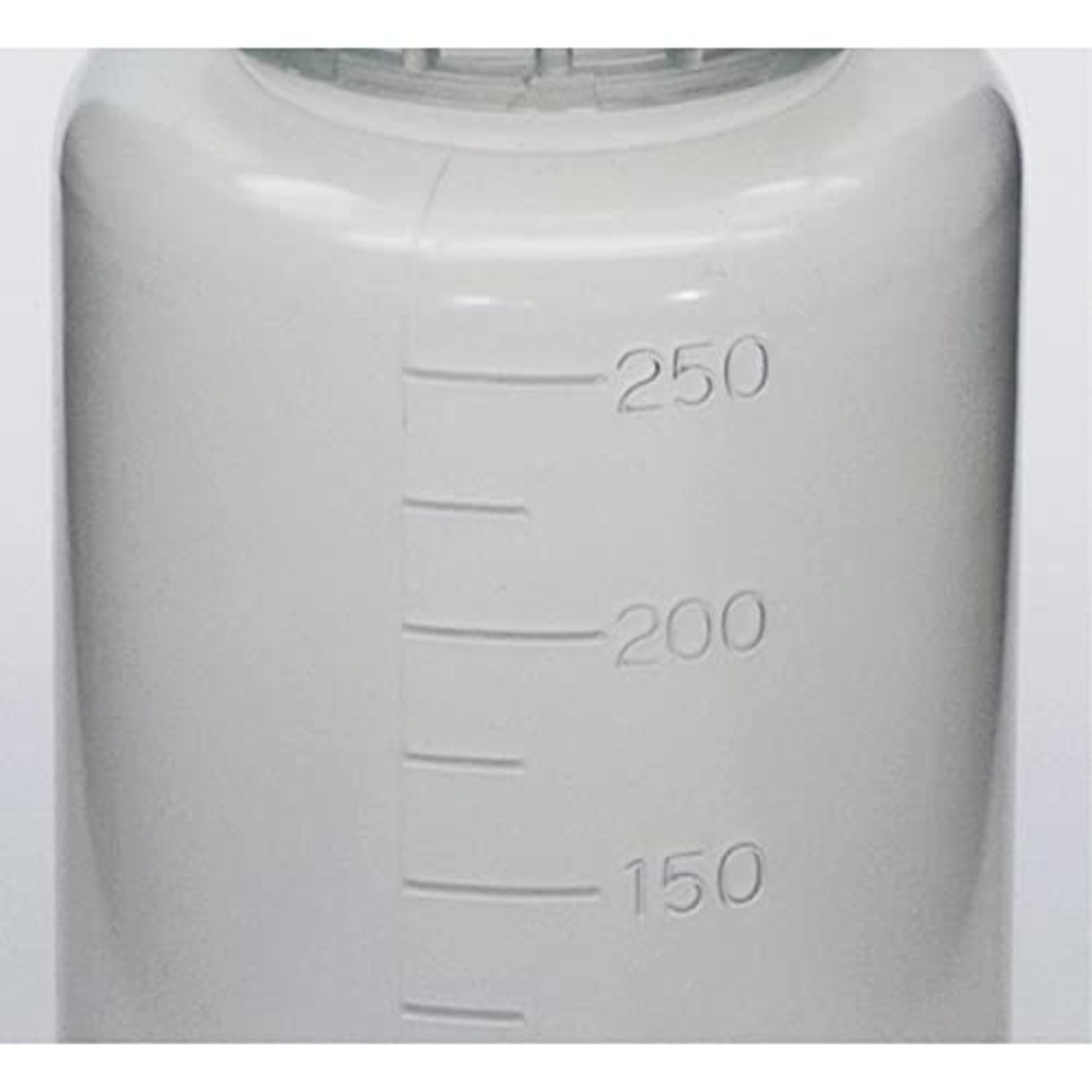新潟精機 BeHAUS 日本製 PPボトル広口ビン リング付 250ml PBW-250