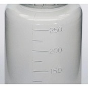 新潟精機 BeHAUS 日本製 PPボトル広口ビン リング付 250ml PBW-250