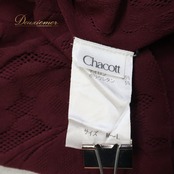 バレエ 衣装 Chacott チャコット ノーソーイング ニット トップス レッスンウェア レッド系 ブラウン系 ワイン 赤 赤茶色 長袖 レース レッスン 練習 社交ダンス 上品 レディース 日本製 ストレッチ ダンスウェア