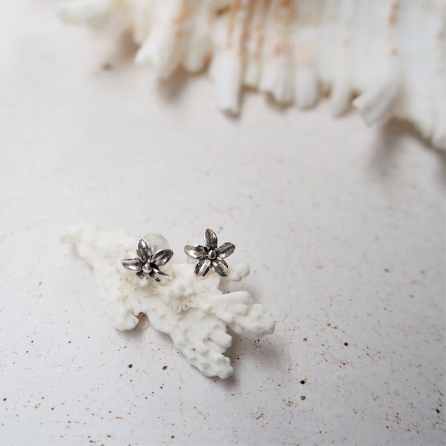 Silver Flower Pierced Earring《SILVER925》18380189 S2