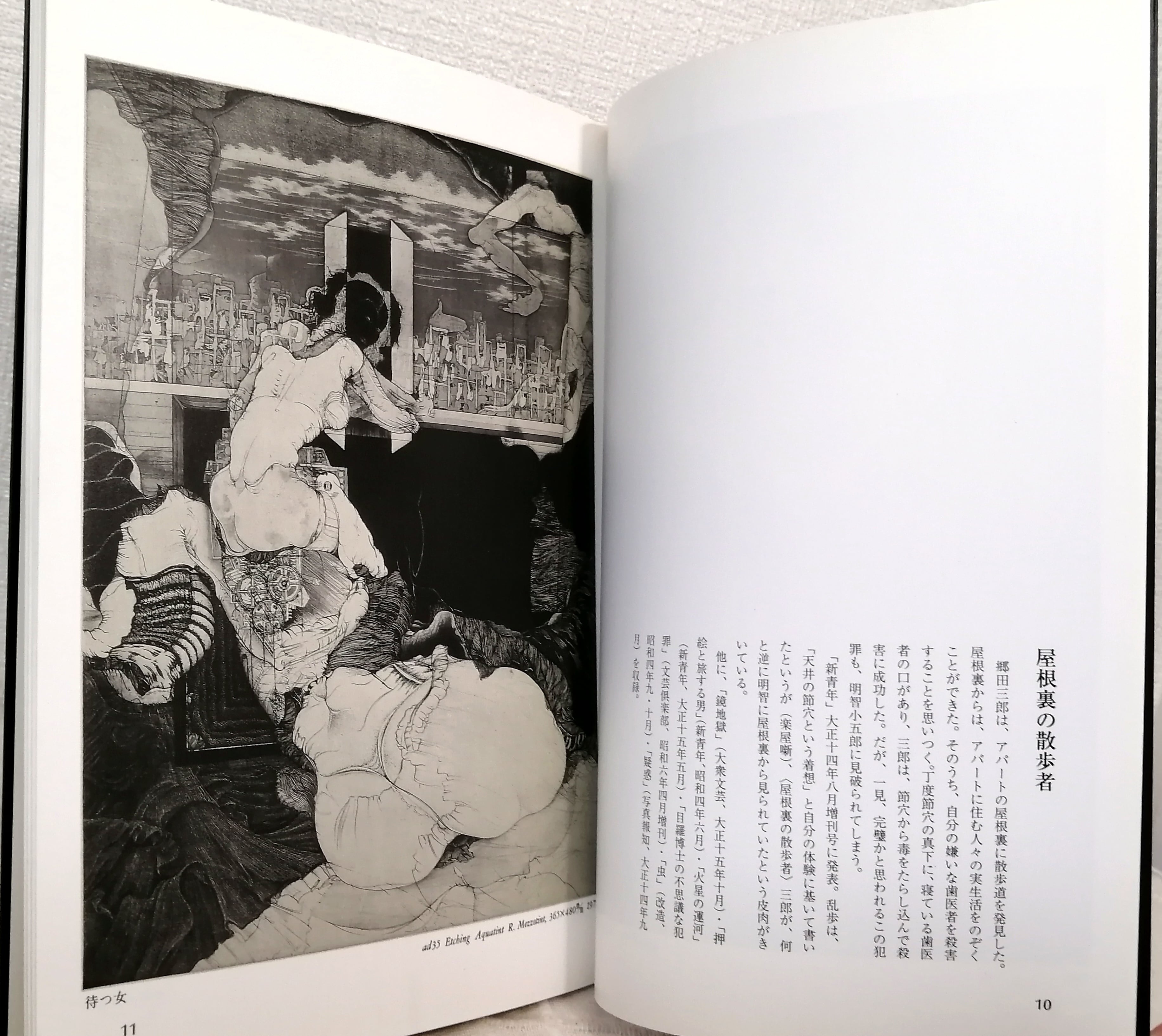 多賀新 作 ; 志村有弘 解説 銅版画・江戸川乱歩の世界 春陽堂書店