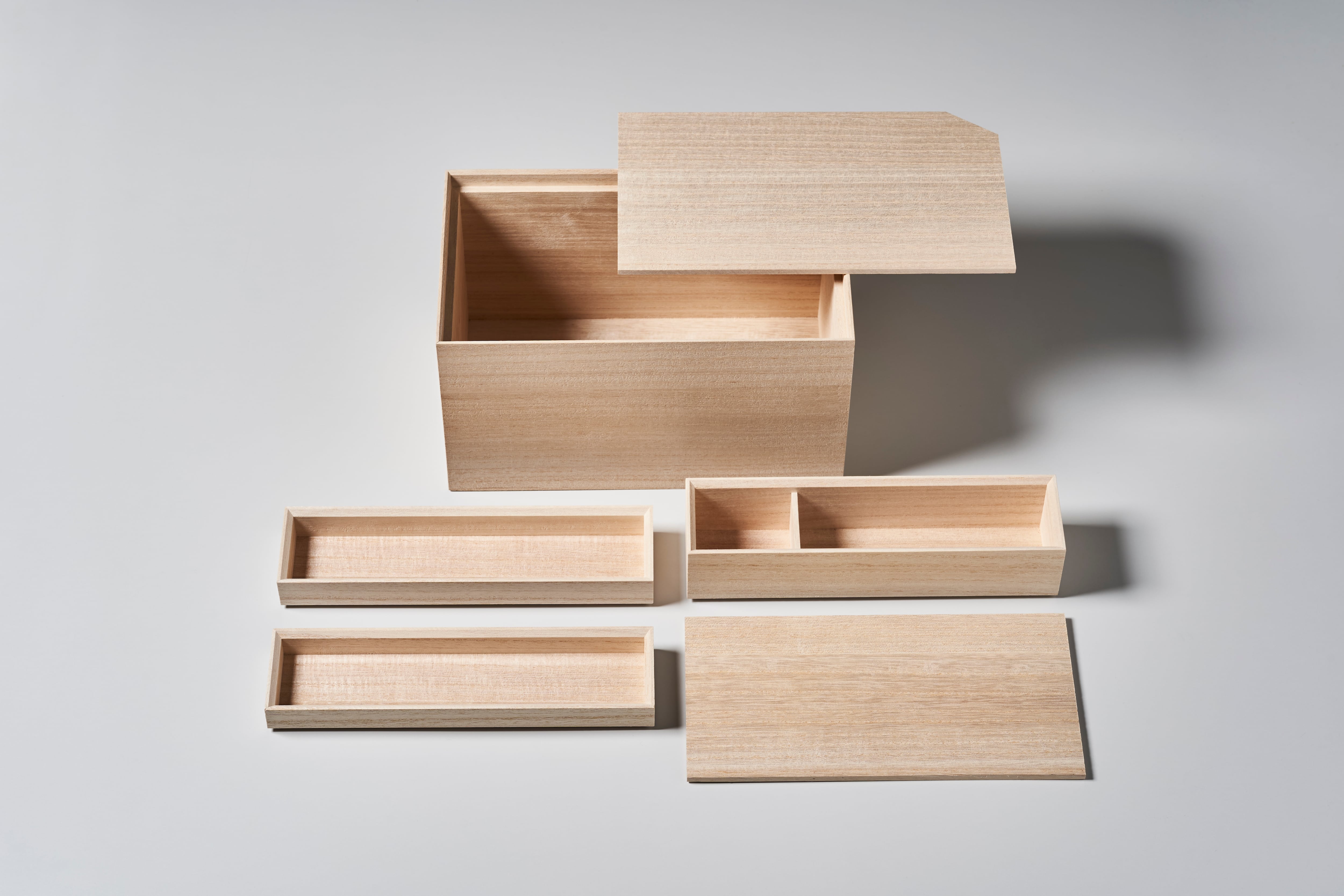 お道具箱－結－（白木） / Tool box -Yui- (Plain wood) | geppak