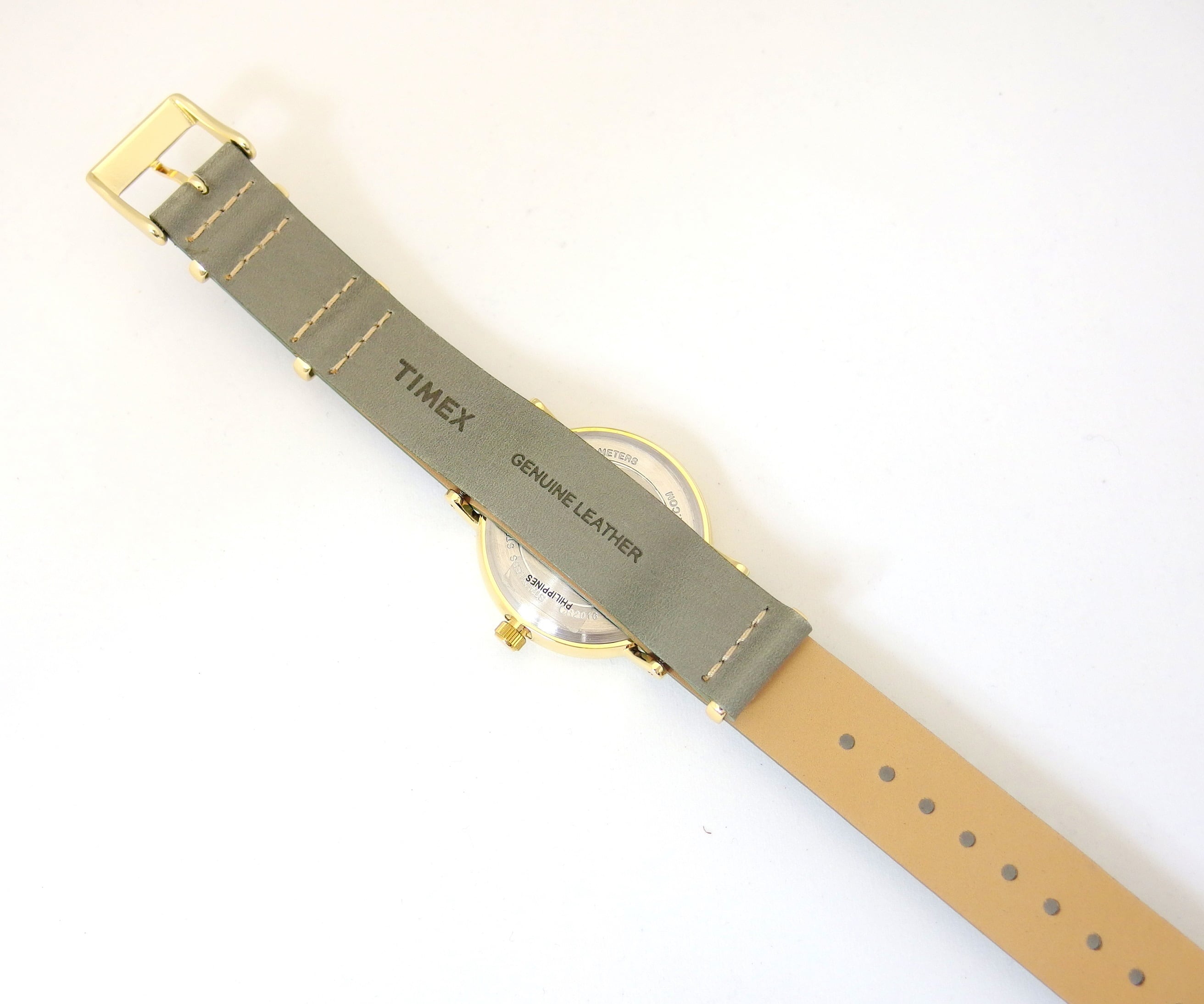 TIMEX】 ウィークエンダーフェアフィールド レザーベルト37mm