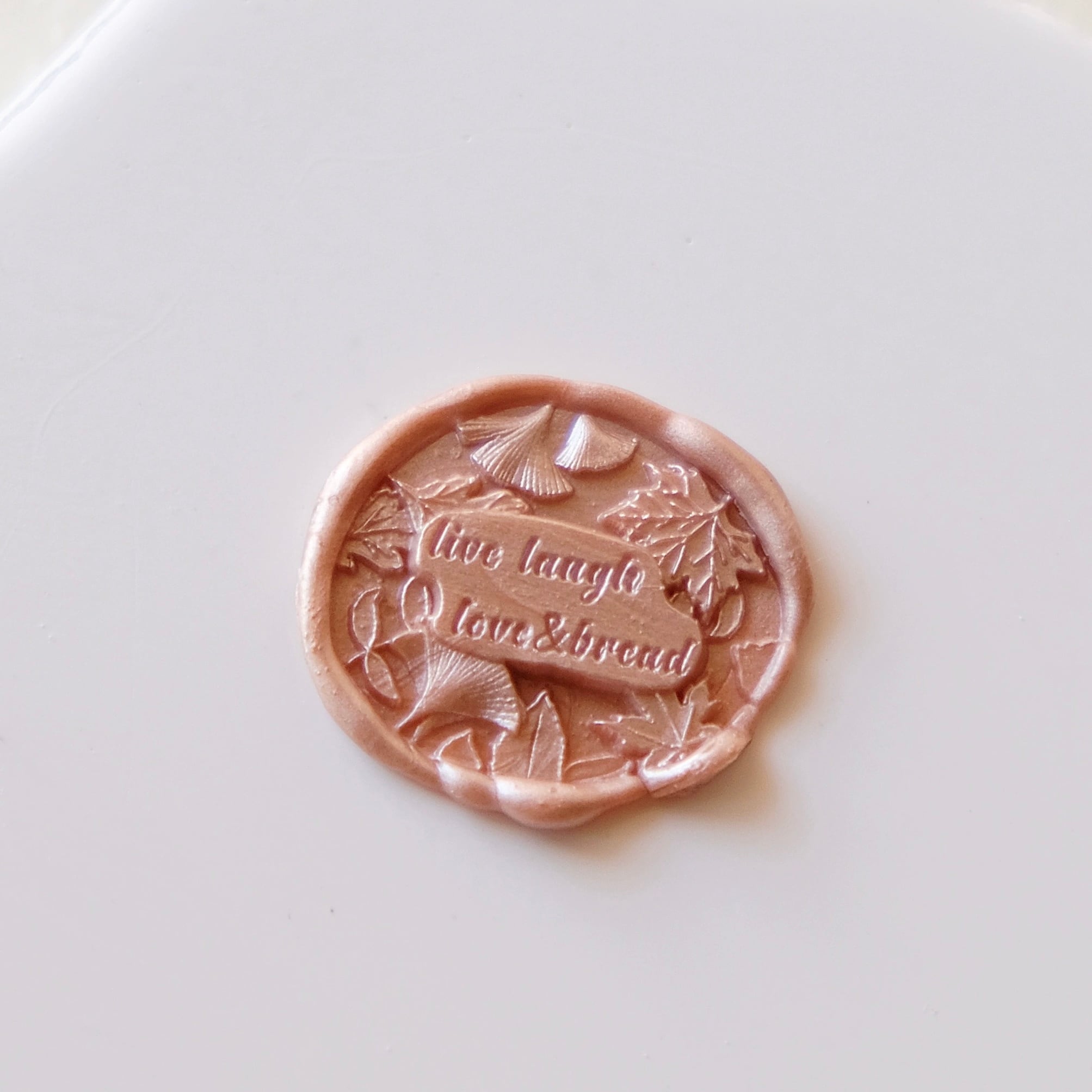 落葉時・シーリングスタンプ