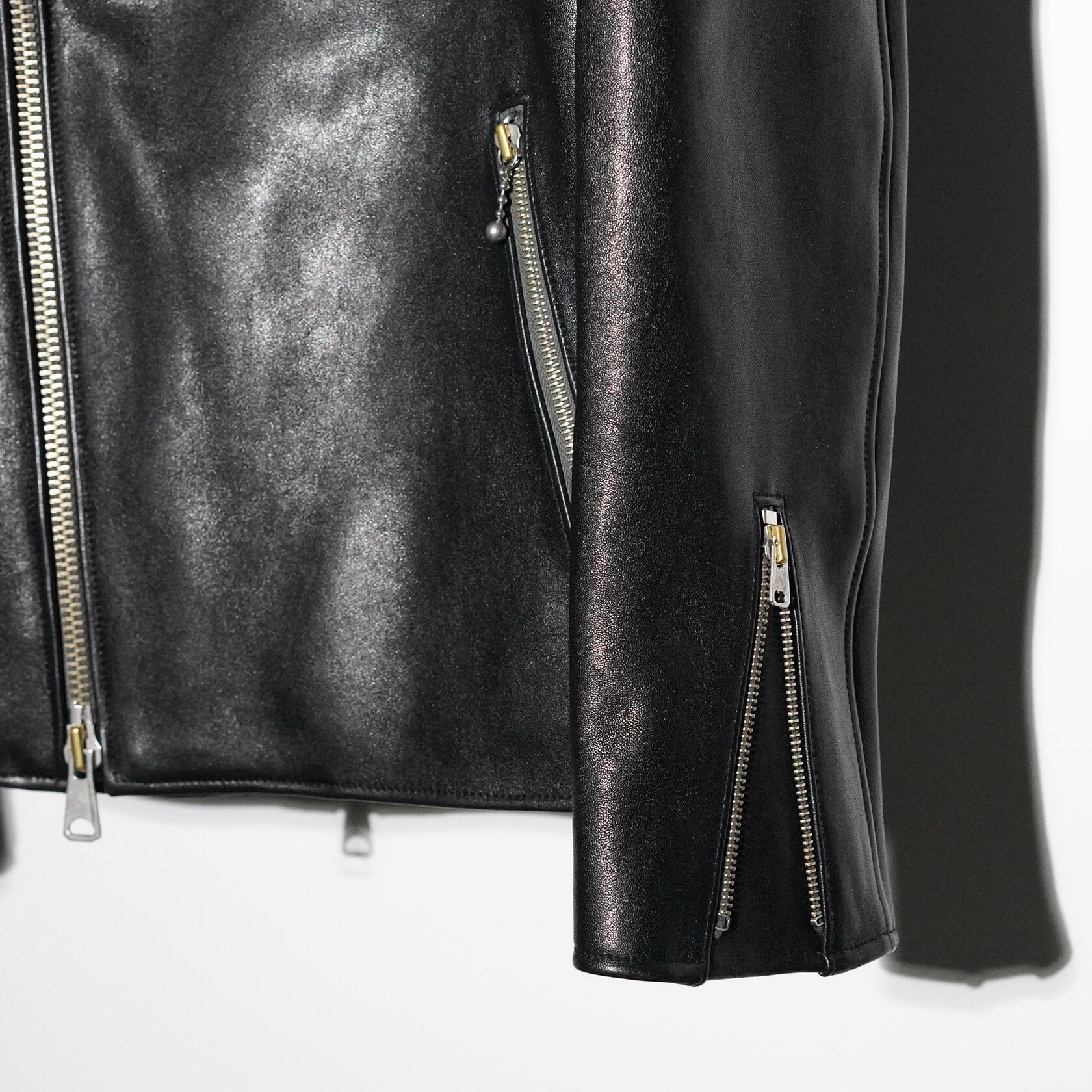 Double Riders-Lamb 〈Black〉 | No,No,Yes ! Leather Tailor Tokyo