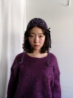 Mohair knit top